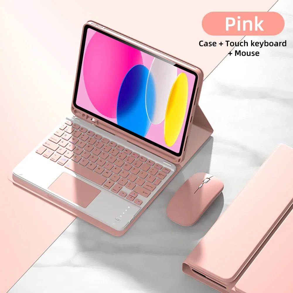 Sleek Wireless Keyboard Case with Stand
