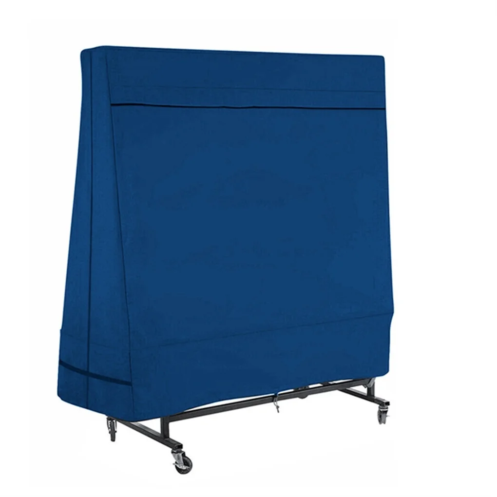 

Table Tennis Cover Waterproof Oxford Cloth Dust Proof School Home Gym Storage Indoor Outdoor Sun Protector with Zipper Guard