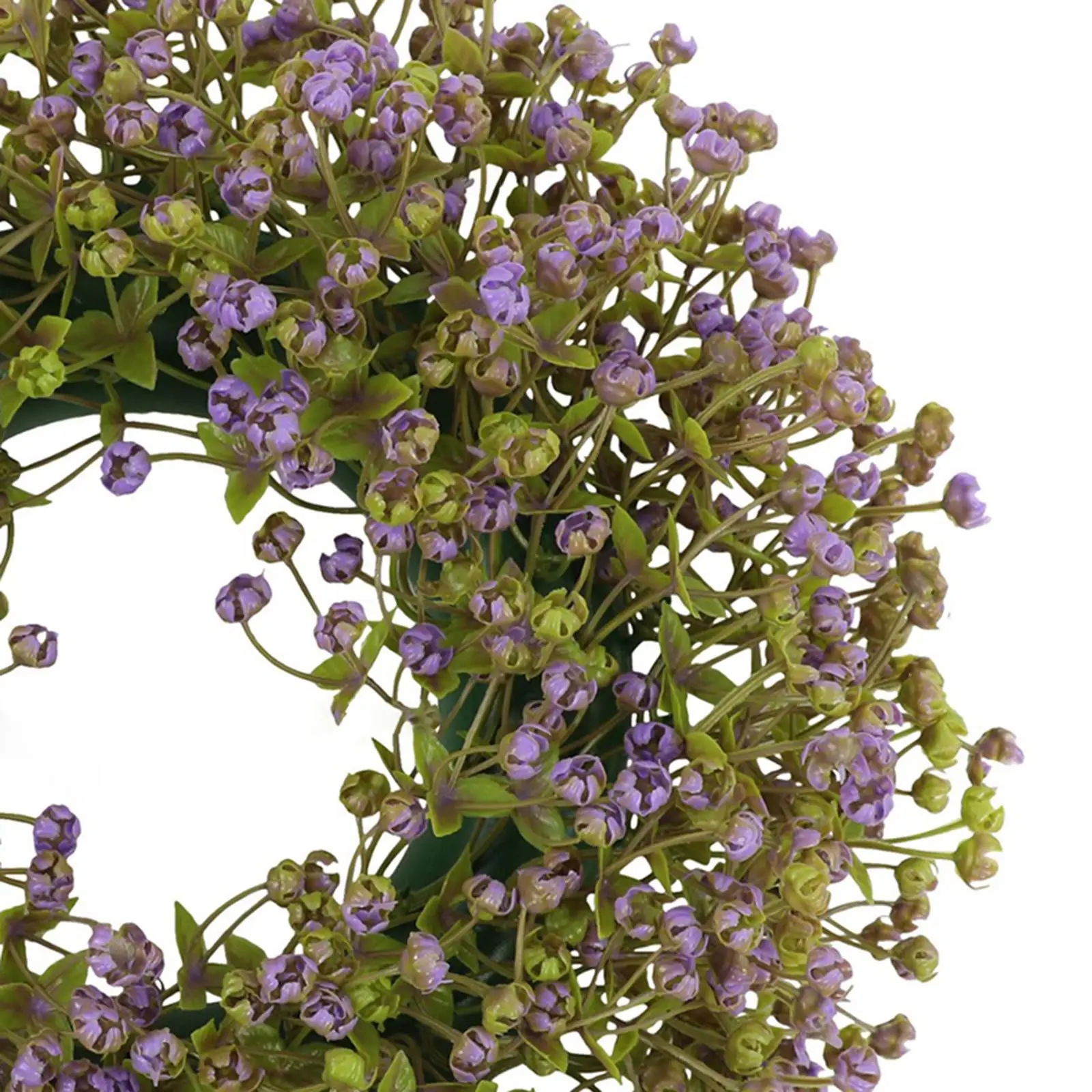 https://ae01.alicdn.com/kf/Sd74d1d9baf9c40f99f264bbb1d0dbc02d.jpg Front Door Wreath Lifelike Spring Summer Wreath Artificial Wreath Hanging Garland for Farmhouse Wall Party Wedding Decoration