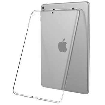 Étui transparent en silicone TPU pour Apple iPad, étui transparent pour Apple iPad Mini 6 5 Air 4 3 2 1, iPad Pro 11 10.2 7 8 9e 10.9 10.5