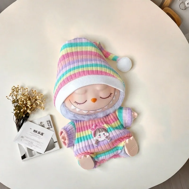 Labubu Luxe Sleepwear Set - Soft Polka Dot Pajama Collection