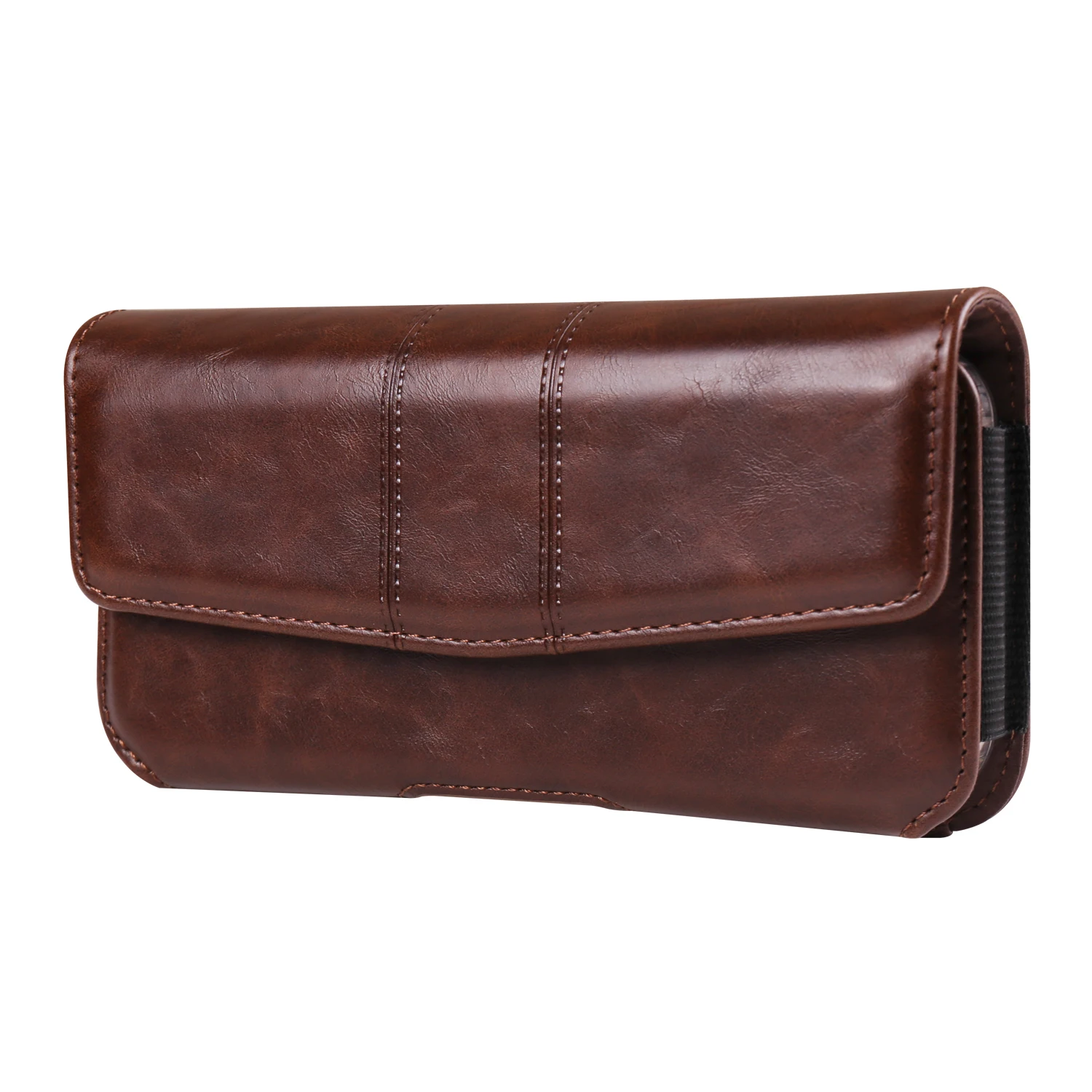 FULAIKATE Horizontale Universal-Handytasche aus Leder, Hüfttasche mit Kartensteckplatz für Samsung Galaxy S25 Ultra, iPhone 17 Pro Max, Herren – Detail 8