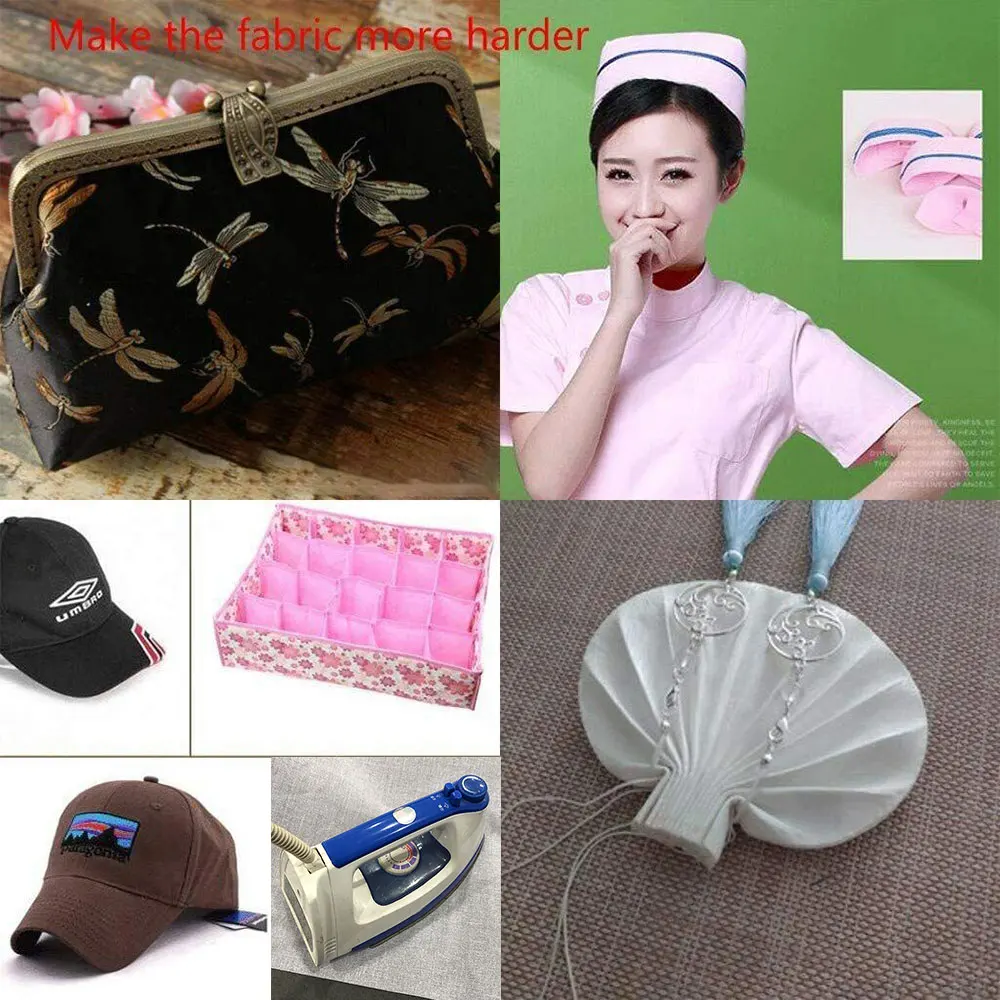 100X112cm Resin Adhesive Interfacing Fabric Iron On Lining Accessories Patchwork Sewing Materials DIY For Hat Bag Curtain Cloth 2