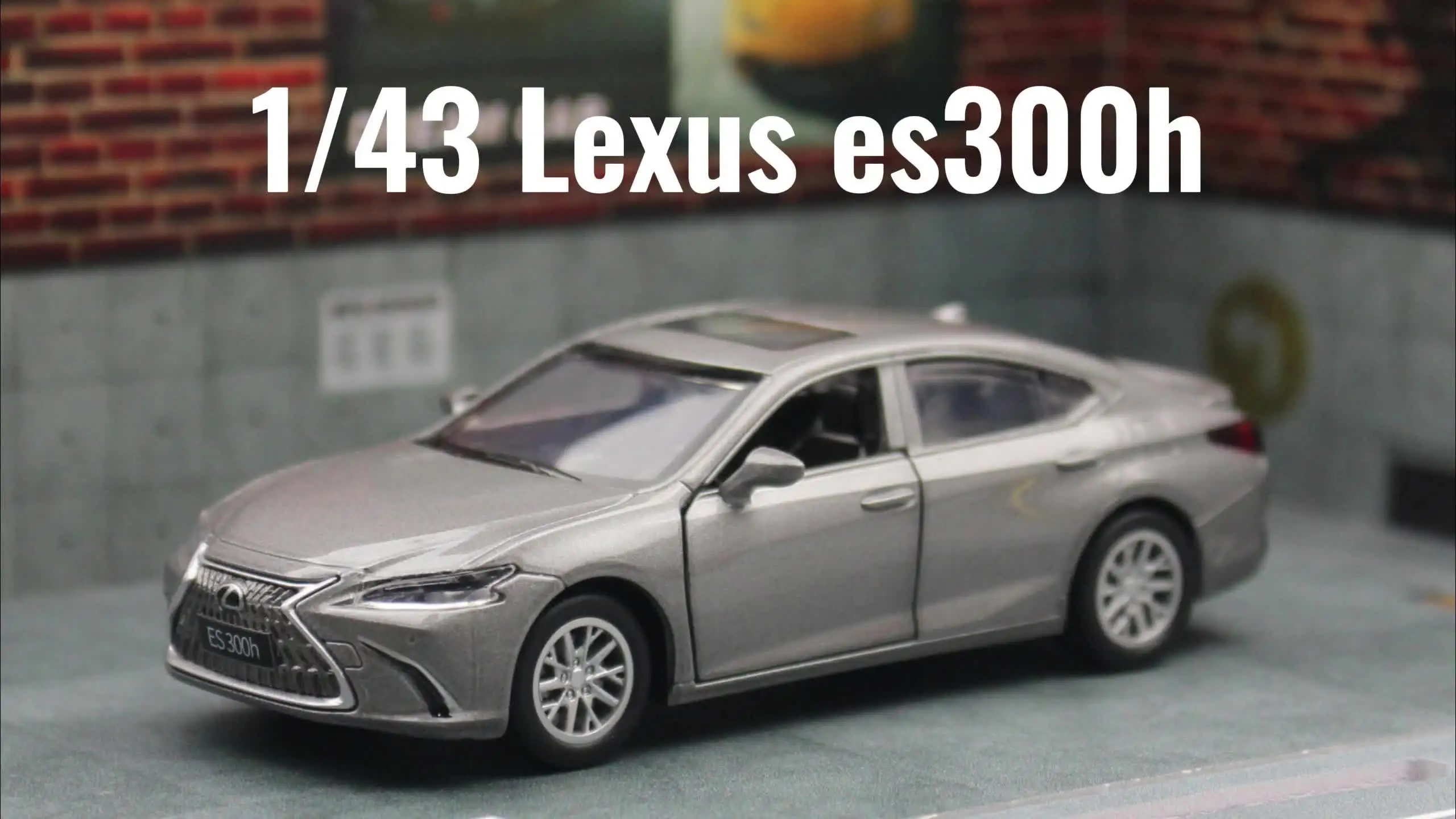 1/43 Lexus ES300h Toy Car Diecast Miniature Metal Model Pull Back
