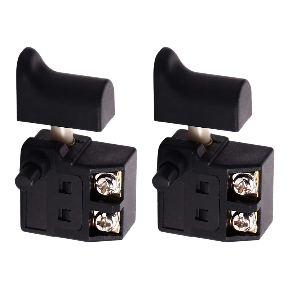 

2pcs Speed Regulating Switch 250V Trigger Button Switch For Electric Drill Planer Cutting Machine Marble Machine Power Tools