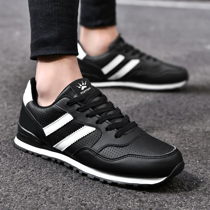 عالية الجودة الرجال أحذية رياضية مبركن الجلود حذاء...