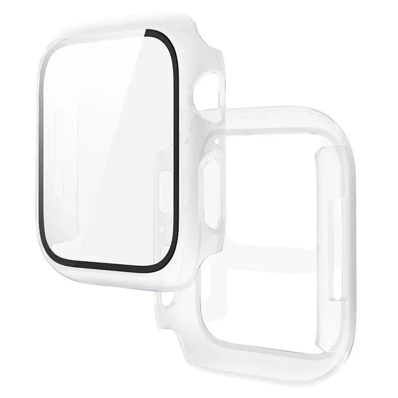 Tempered Glass+Cover For Apple Watch 11 10 9 8 7 46mm 42mm PC Bumper Screen Protector Case iWatch Series 7 6 5 4 SE3 44 40 45mm - Image 12