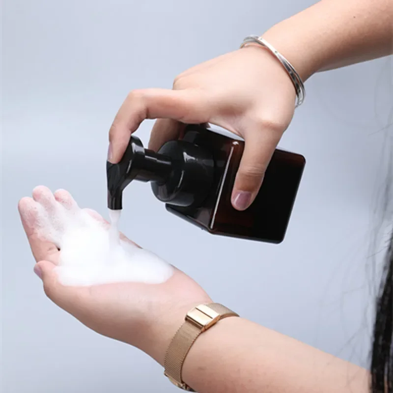250ml 450ml Empty Foam Bottle Refillable Container For Essential Oil Soap Lotion Shampoo High Quality Packing Container soap dispenser,refillable bottle,refillable plastic bottles,foam pump bottle