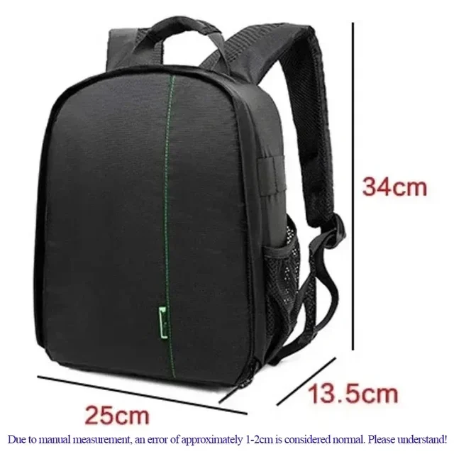 Mochila Aventura Para Fotógrafos: Bolso Impermeable De Hombro Para Cámaras Canon, Nikon Y Sony