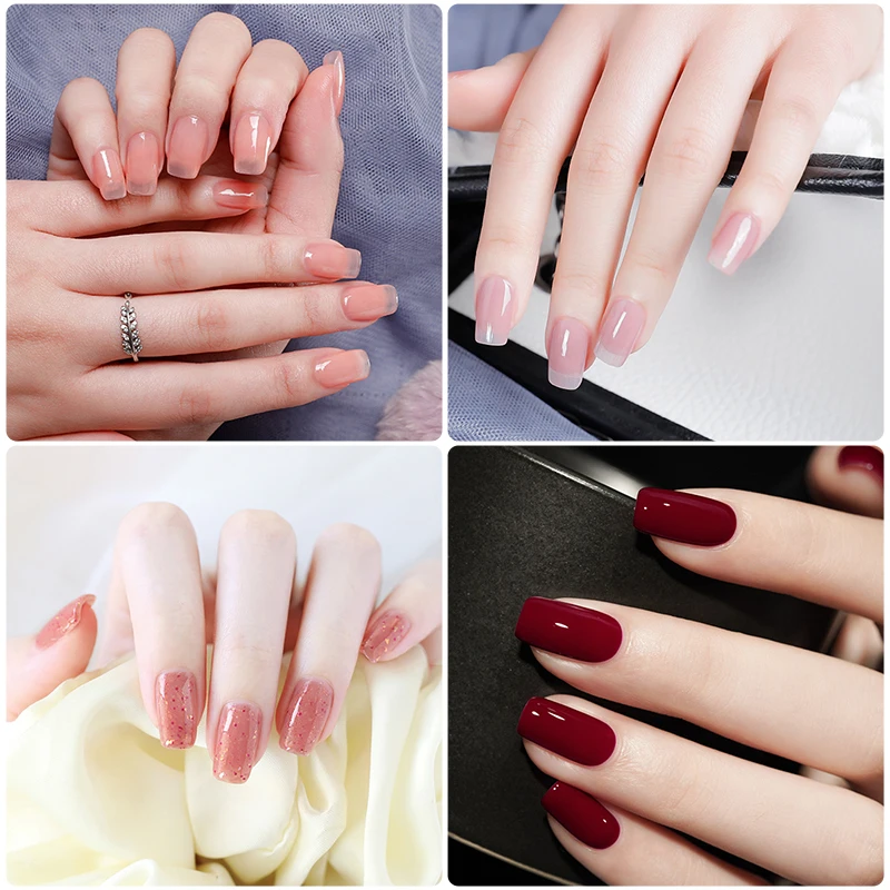Nail Gel Polish Set Manicure Set Nail Art Decoration 36 Colors/set UV LED Nail Art Kit Varnish Gel Kit Permanent Base Top Coat 6