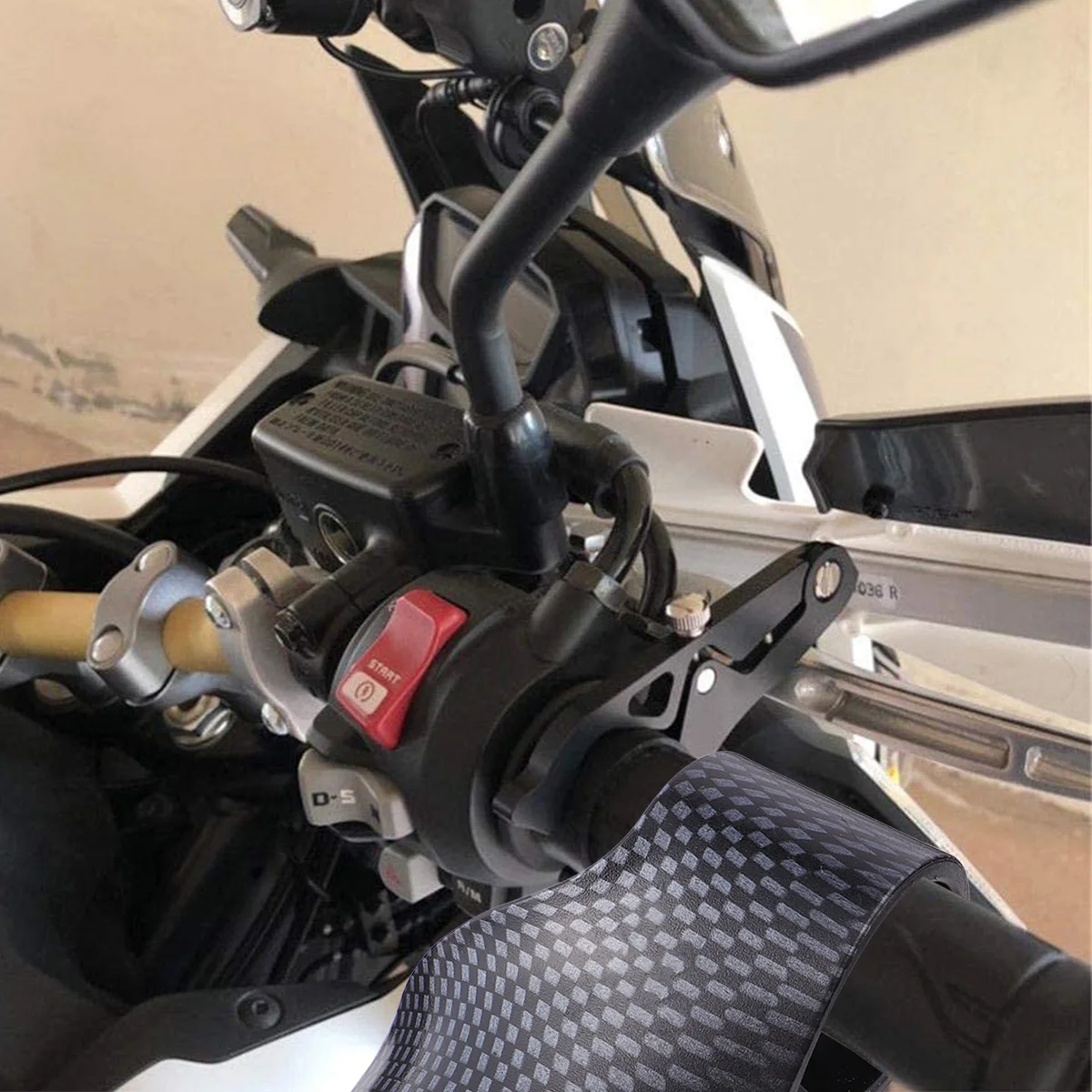 

Motorcycle Throttle Booster Wrist Hand Grips Handlebar Oil Control Rocker Rest Accelerator Sport Off Road Scooter Handlebar