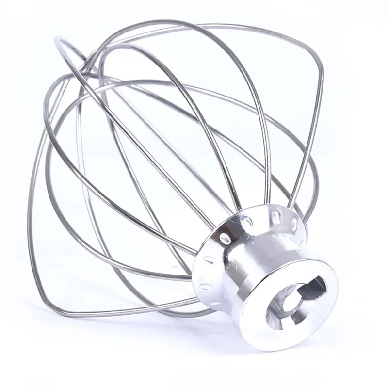 Stainless Steel Wire Whip Kitchen Electric Mixer Accessory Replacement For Stand Mixer With Whisk Attachment Suitable for 4.5L