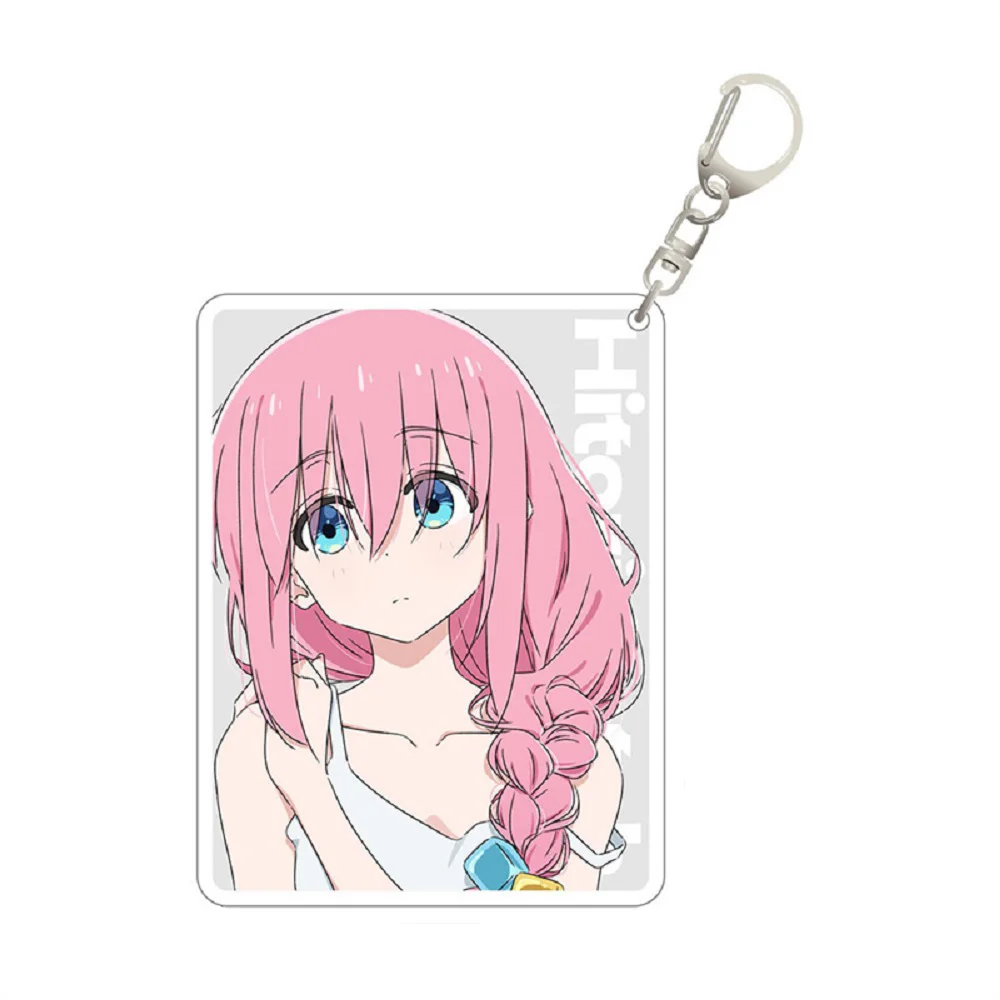 Anime BOCCHI THE ROCK Character Acrylic Keychain - 6cm Collectible Charm