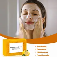 Barre de savon éclaircissante pour le corps, citron, curcuma, livres de corps, éclaircissant, ati elles foncées, jambes, nettoyant pour le corps, éclaircissant le visage, Regina 6