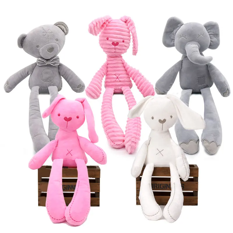 Baby Plush Toys Rabbit Sleeping Comfort | Rabbit Child Soft Plush Doll ...