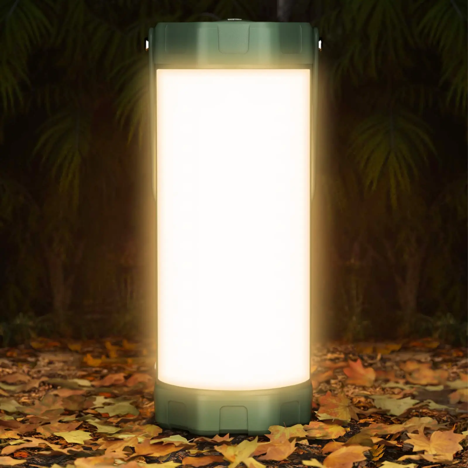 Lanterna da campeggio a LED solare ad alta potenza ricaricabile 4500mAh 1000LM Power Bank di emergenza pieghevole 6 modalà di illuminazione per la pesca in campeggio