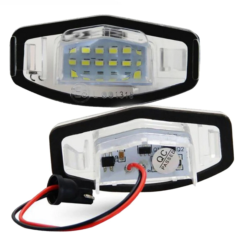 

1 пара ламп для номерного знака без ошибок Canbus для номерного знака Honda Civic Pilot Accord Odyssey Acura MDX RL TL TSX RDX