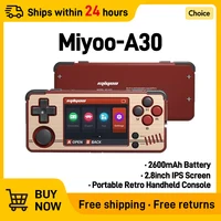 Retro Game Console Portable Handheld MIYOO A30 Portable Retro Handheld Game Open Source Linux System 2.8 IPS HD Screen WIFI 1