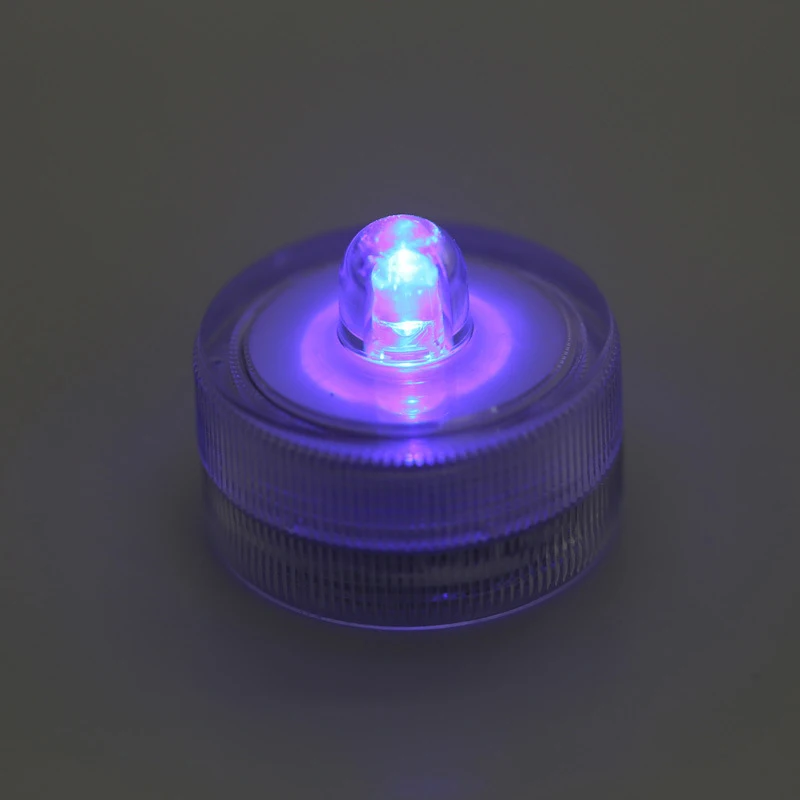 Aquarium Fish Tank Lamp Control Color Circular LED Light Mini Home Decoration