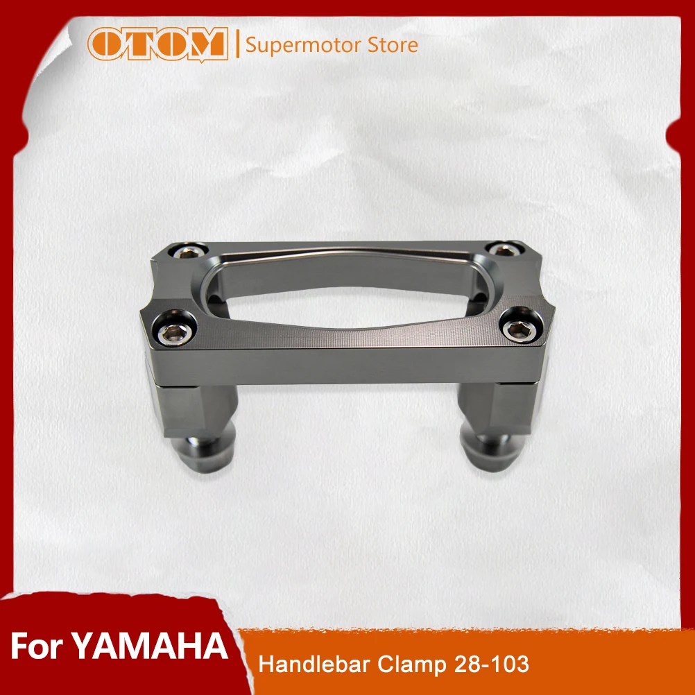 

OTOM Motorcycle 28MM Handlebar Clamp 1 1/8'' Tube Handle Base Riser Adapter Pipe For YAMAHA YZ250F YZ400F YZ450FX WR250F WR450F