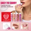 Women's Gifts 4PCS/Box Lip Balm Set Moisturizing and Glossy Suitable for Dry Lips Valentine's Day Gifts for 2