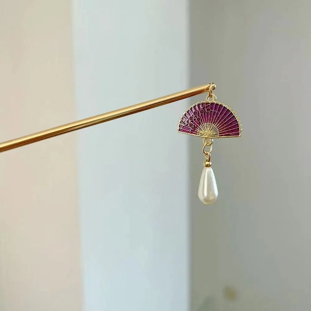 Hairstyle Design Tool Ancient Headwear Hanfu Fan H..