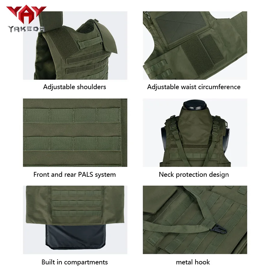 Outdoor Protective Gear Training Vest Breathable Wear Resistant