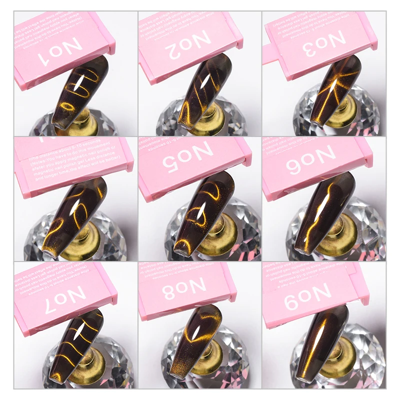 Multifunctional Pink Cat Eye Magnetic Rod Nail Art Tools Powerful Magnet Suitable for Gel Polishing Beauty Manicure Supplies cat eye nail tool magnetic nail art tools magnetic nail tools