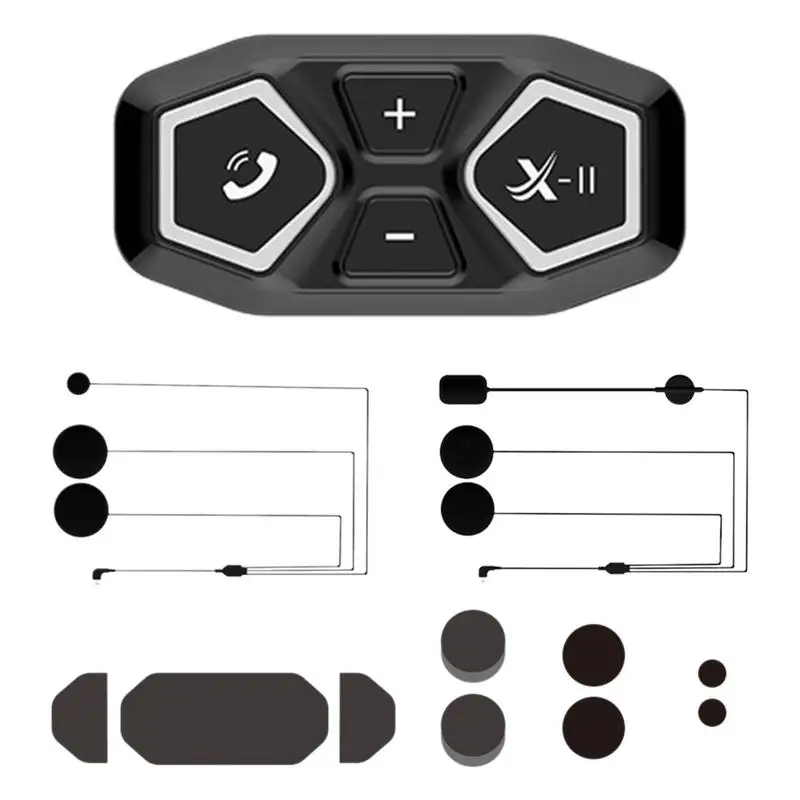 

Мотоциклетные наушники, гарнитура для мотоциклетного шлема с синими зубьями, стерео музыкальный динамик с поддержкой автоматических велосипедных аксессуаров