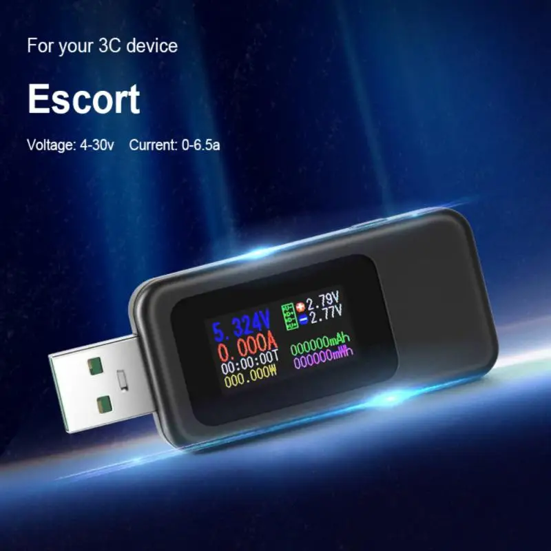

USB-тестер постоянного тока Type-C, 4-30 в