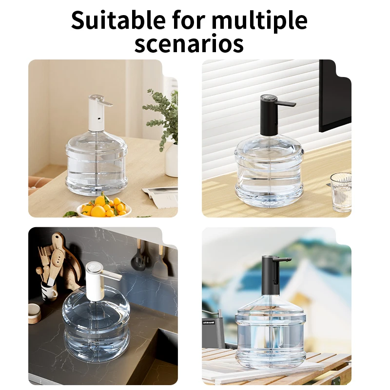 Smart Quantitative Alcohol Dispenser Whiskey Pump Dispenser Liquor Pump Adjustable Foldable Wine Decanter