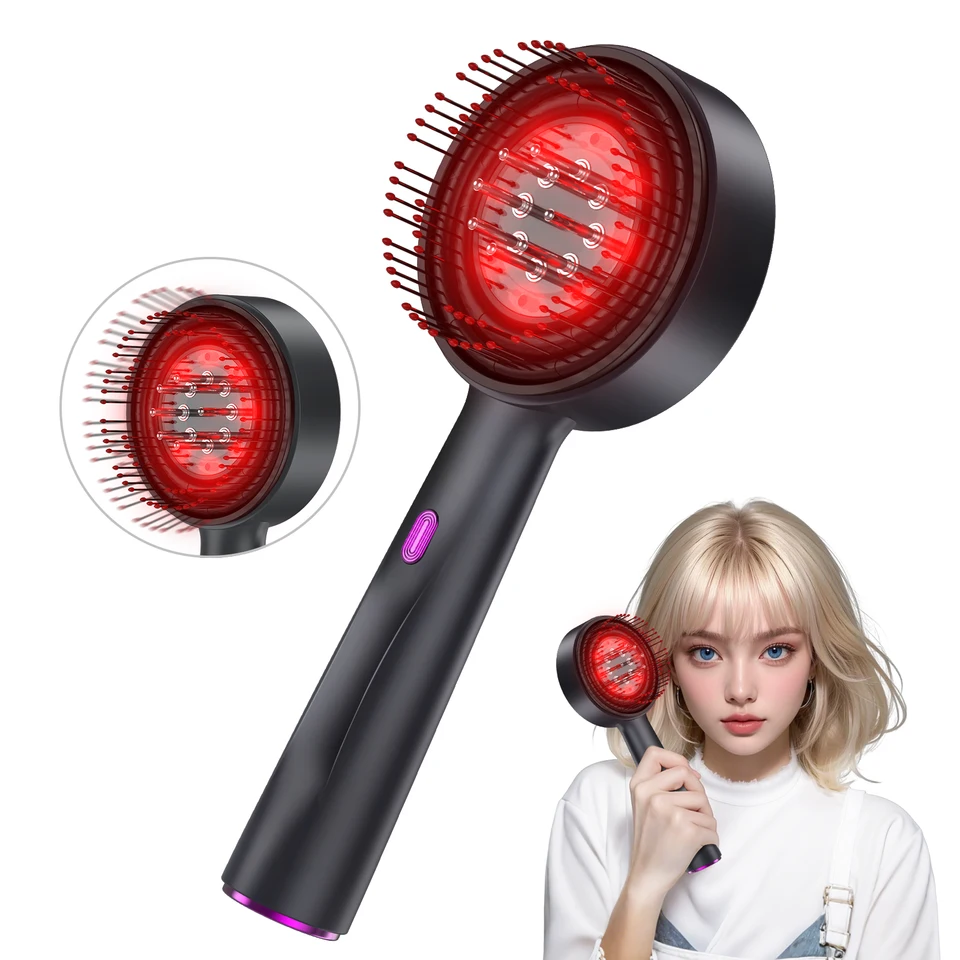 Electric Vibration Massage Comb for Hair Growth