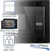 Convection Microwave Black 1.1 Cu.| Appliances | Direct Replacement for High 5