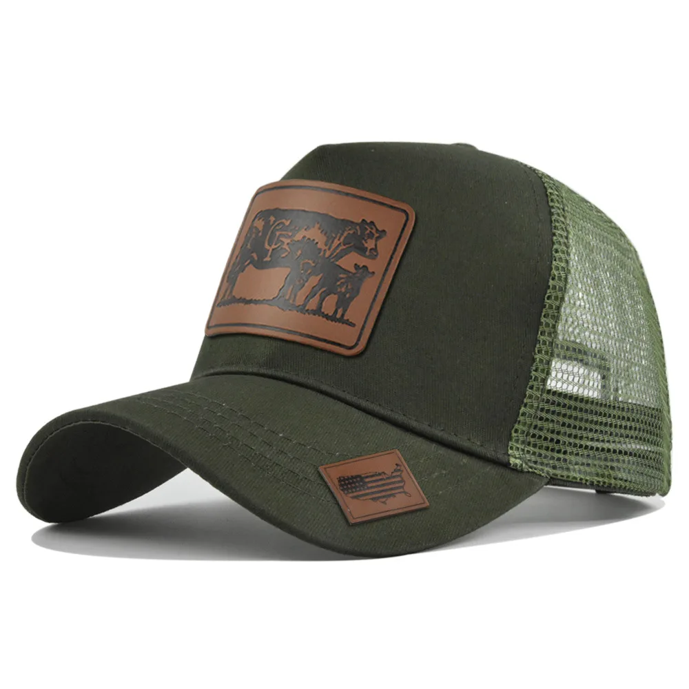 Luxury Bull Embroidered Snapback Cap - Unisex Stylish Rancher Hat