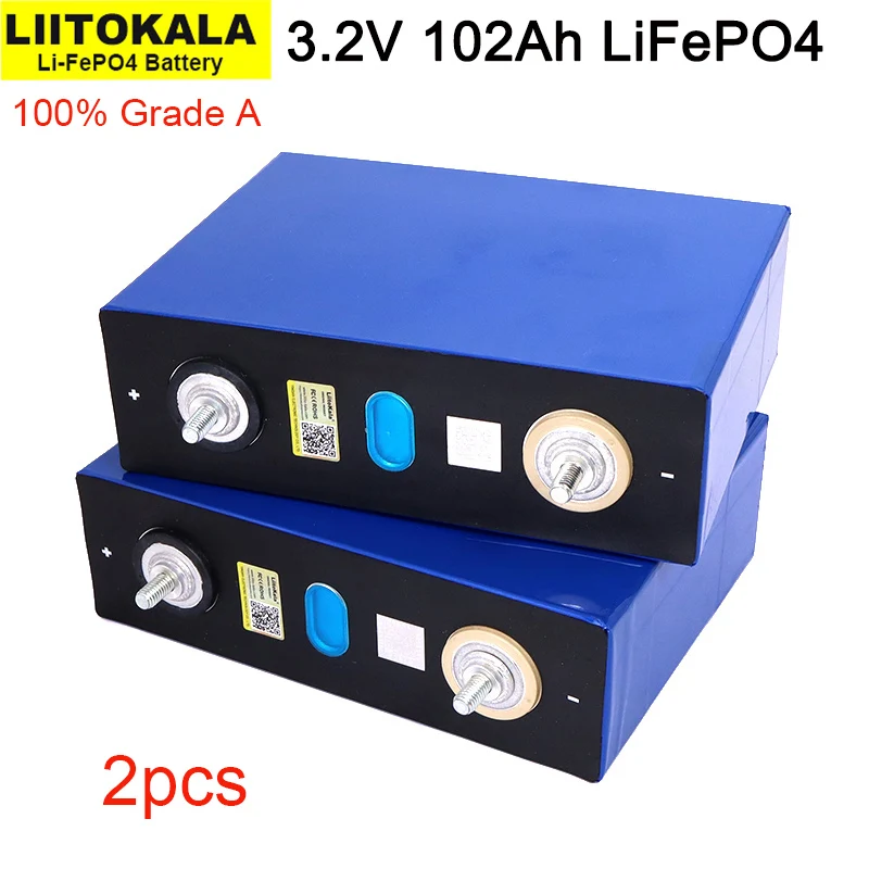 

Литий-фосфатный аккумулятор LiitoKala, 3,2 в, а, 2 шт.