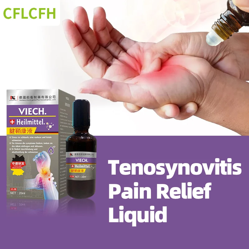 

Tenosynovitis Liquid Hand Finger Wrist Tendonitis Relief Tendon Sheath Repair Joint Pain Treatment German Secret Recipe Medicine