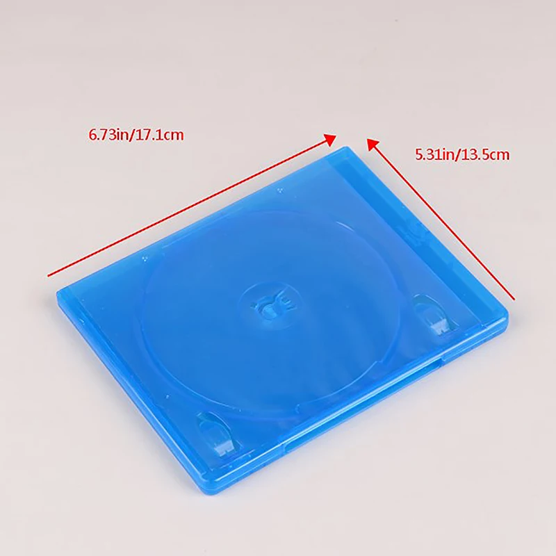 Double CD DVD Discs Storage Box Cover CD Game Case Protective Box Compatible For Ps5 / Ps4 Game Disk Holder Disk Case