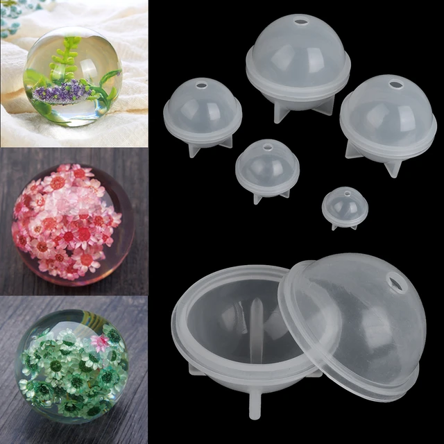 Resin Silicone Ball Beads Mold Pendant Mould DIY Craft Jewelry Making Tool  Jewelry Making Craft - AliExpress