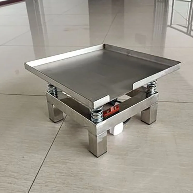 Table De Vibration Test En Acier Inoxydable - Dimensions 50x50 Cm, Plateforme De Test