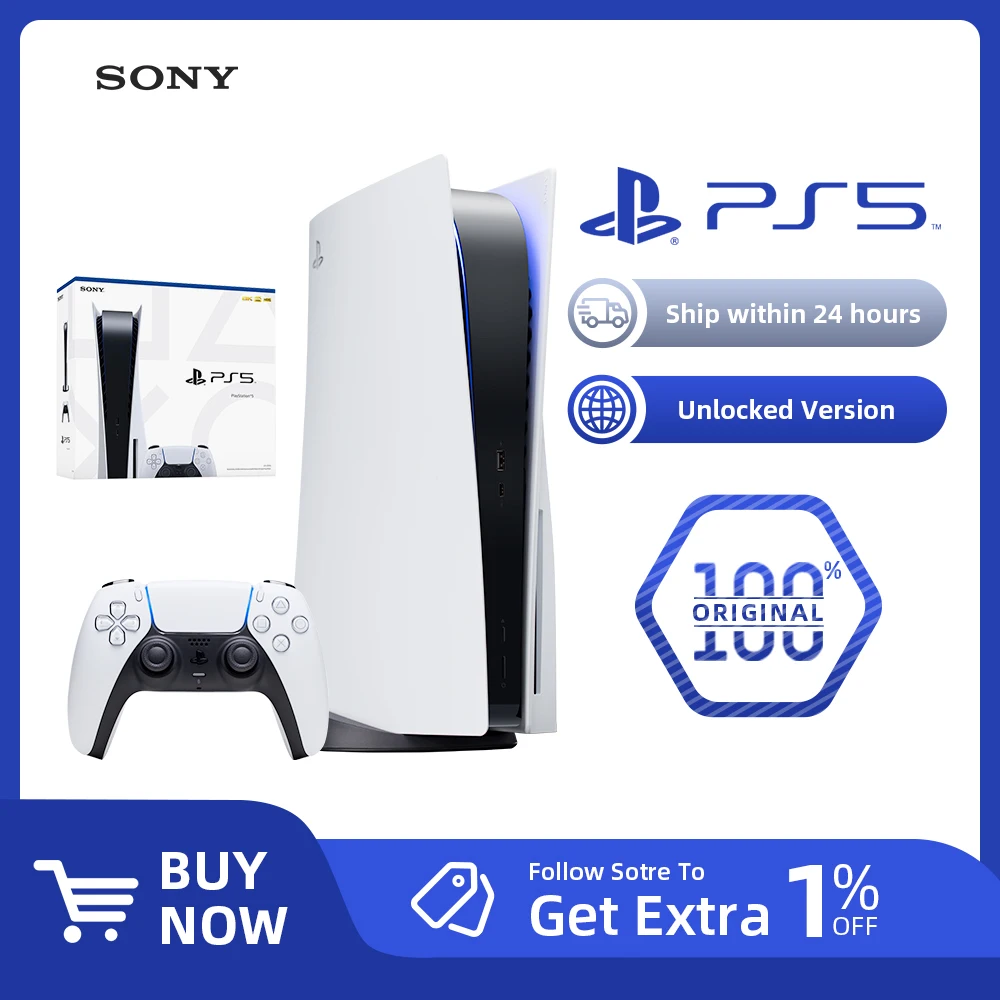 Playstation 5 Ps5 Digital Edition Console - Sony Game Playstation 5 Ps5 - Aliexpress