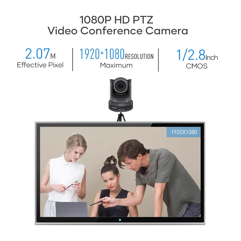 Conference Camera PTZ Video HD USB 10X+16X Digital Zoom For Educate Live Business Meeting Equipment Remote Teaching Telemedicine