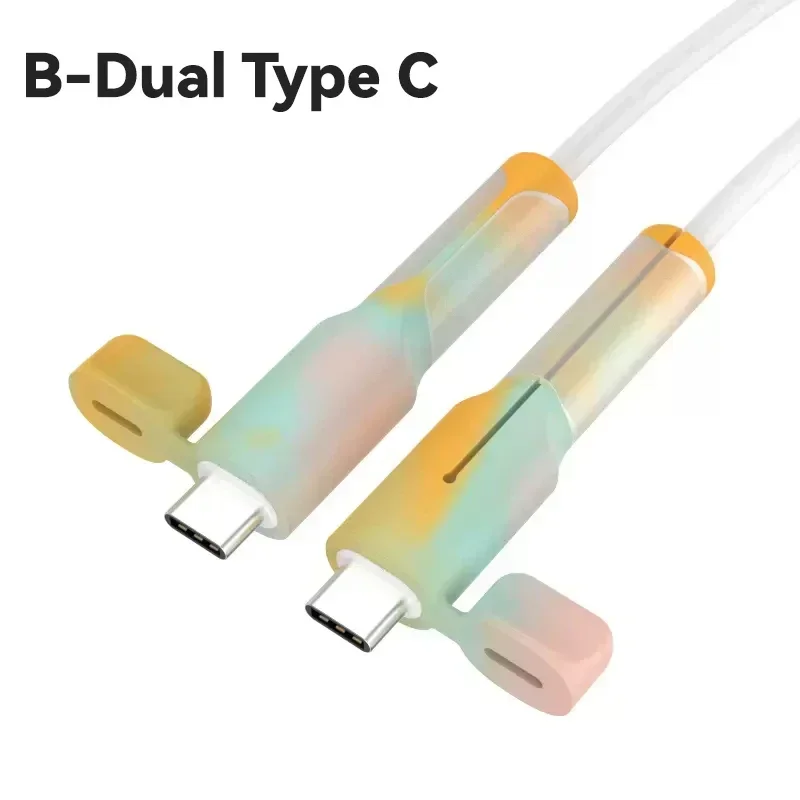 Enhanced Title: Durable USB Type C Cable Protector – Silicone Anti-Break Dustproof Cover