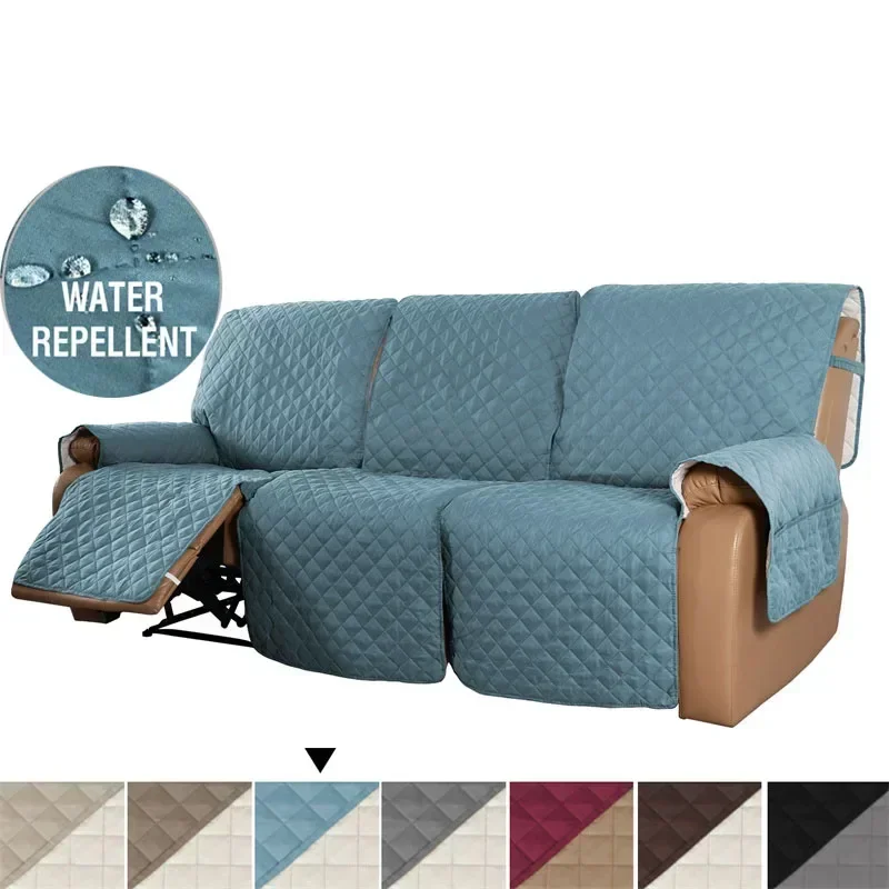 1 2 3 Seat Recliner Sofa Cover Pet Dog Kid Sofa Mat Solid Color Covers Relax Lounger Slipcovers Couch Towel Armchair Covers chair cover sofa cover sofa towel sofa mats