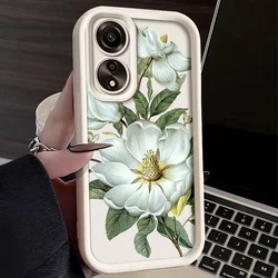 Custodia per telefono in silicone antiurto a tema floreale – Cover protettiva morbida