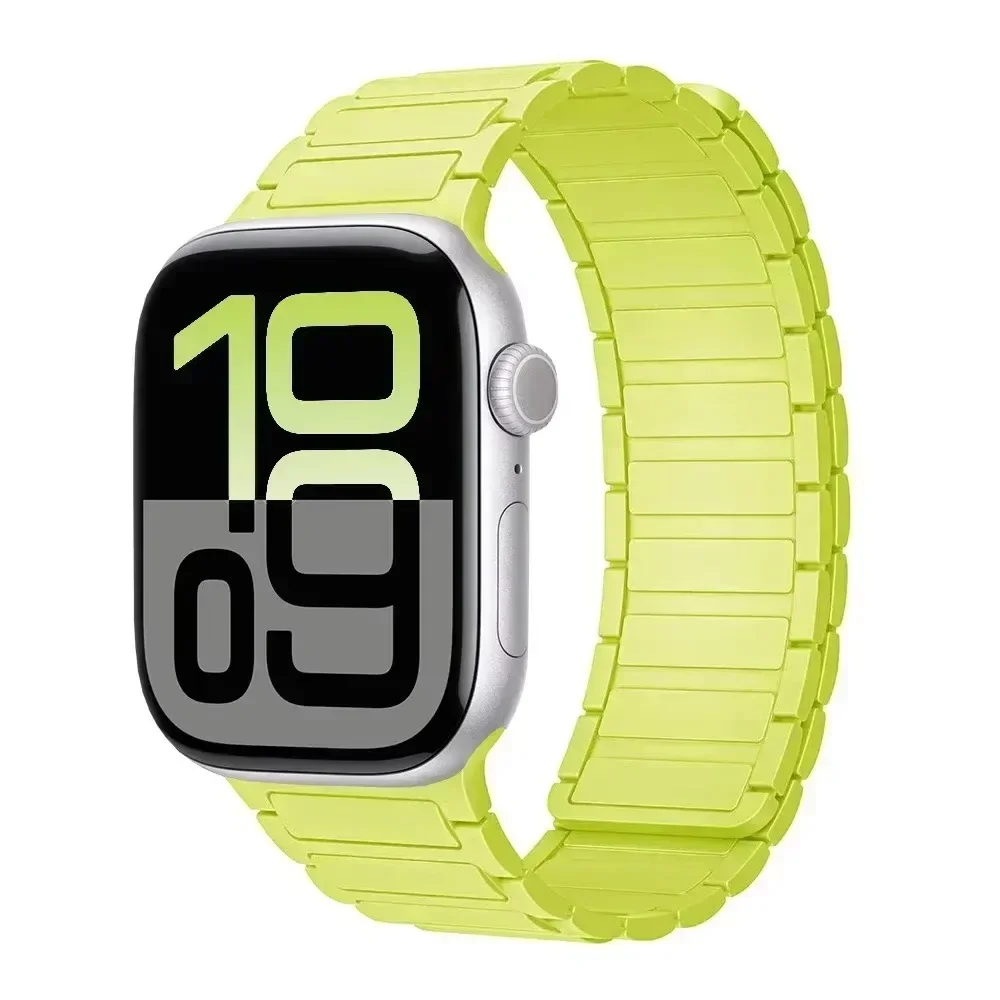 Premium Sports Silicone Magnetic Watch Strap Bracelet