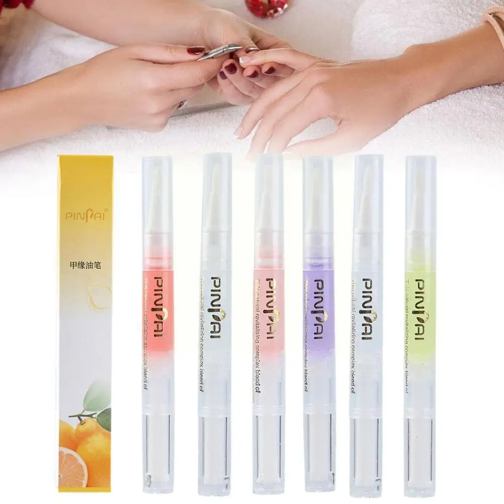 

2ml Nail Nutrition Oil Pen Fruit Flavour Hydrating Prevent Revitalizer Agnail Oil Hangnail Cuticle Polish Art Treatment U6Z3