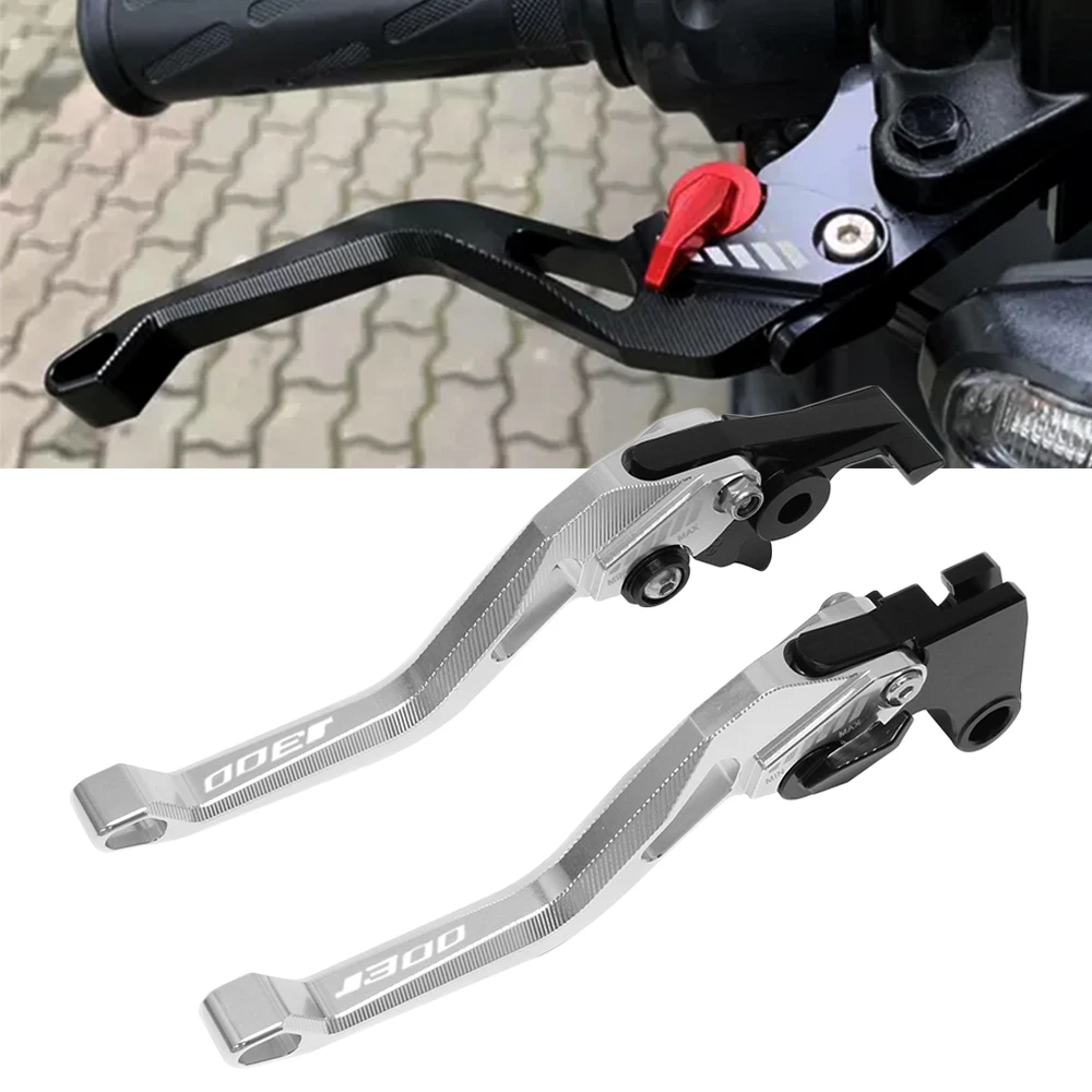 Per Kawasaki J300 J 300 2014 2015 2016 2017 2018 Leve Frizione Freno Regolabili Per Moto Accessori Logo Cnc J300 8 Colori