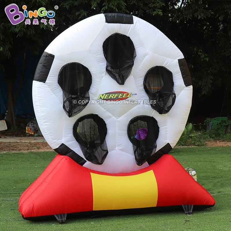 Personalized 2m/6.5ft High Inflatable Soccer Dart Board Balloon Toys For Football Shooting Sports Game 5