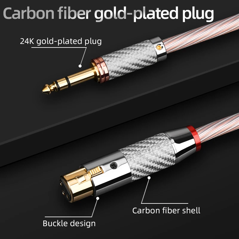 ATAUDIO HiFi 6.5 XLR  ̺, OCC ǹ ȥ ݵ ÷, 6.5mm TRS , 뷱 XLR , Ŀ 
