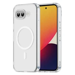 Luxury Transparent Colorful Phone Case with Magsafe and Anti - drop Lens Protection for Google Pixel 10a (Clear)